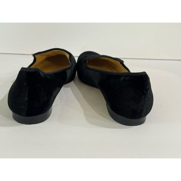 Cole Haan Black Velvet Flats Slip On Loafers Size 7.5 - Picture 7 of 11